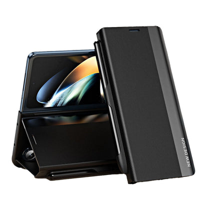 Magnetic Flip Leather Case With Stylus Slot For Galaxy Z Series