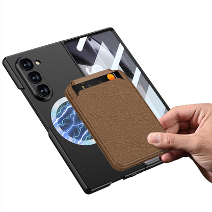 Magnetic Leather Card Holder Shockproof Phone Case For Galaxy Z Series
