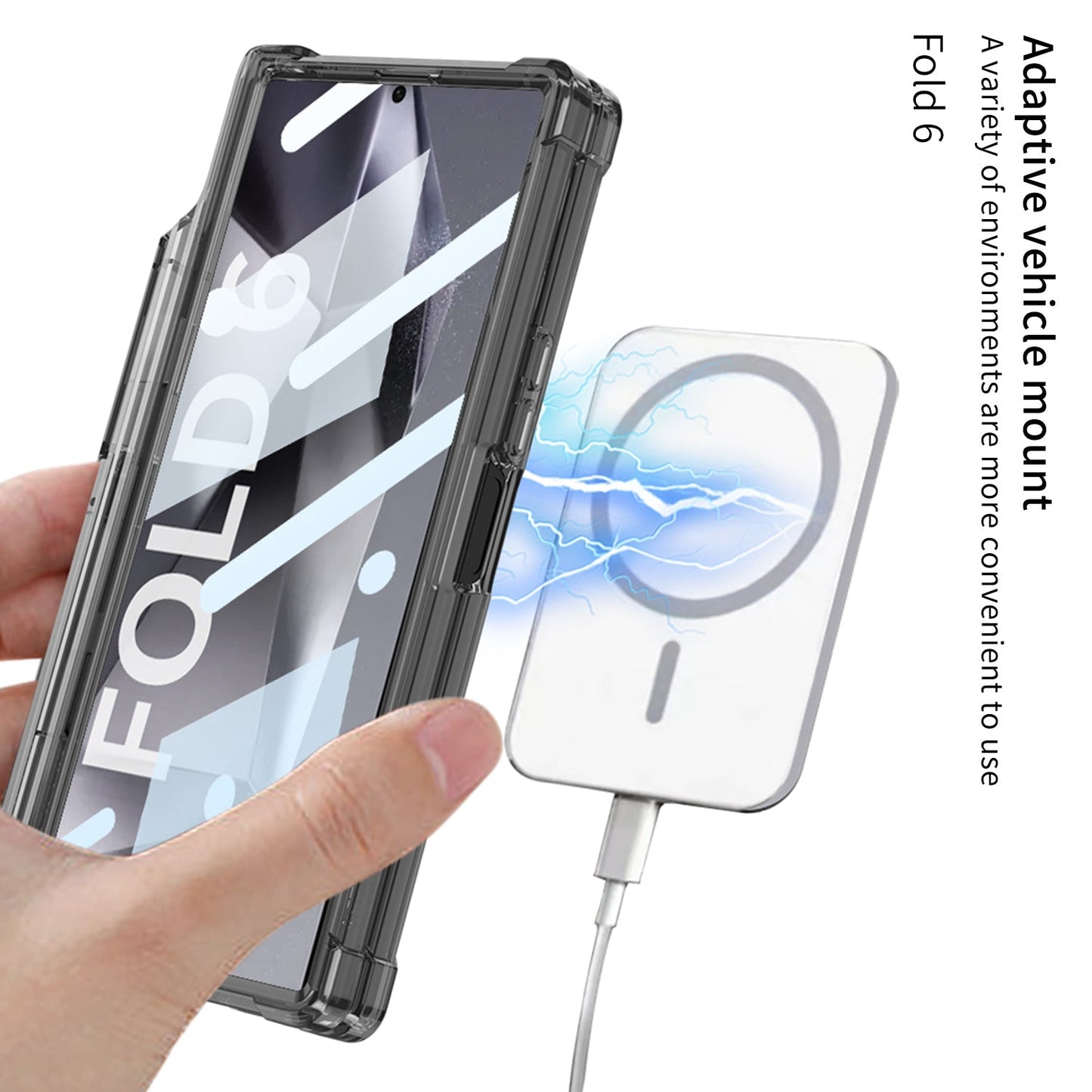 Magnetic Shockproof Phone Case With Pen Box For Galaxy Z Series