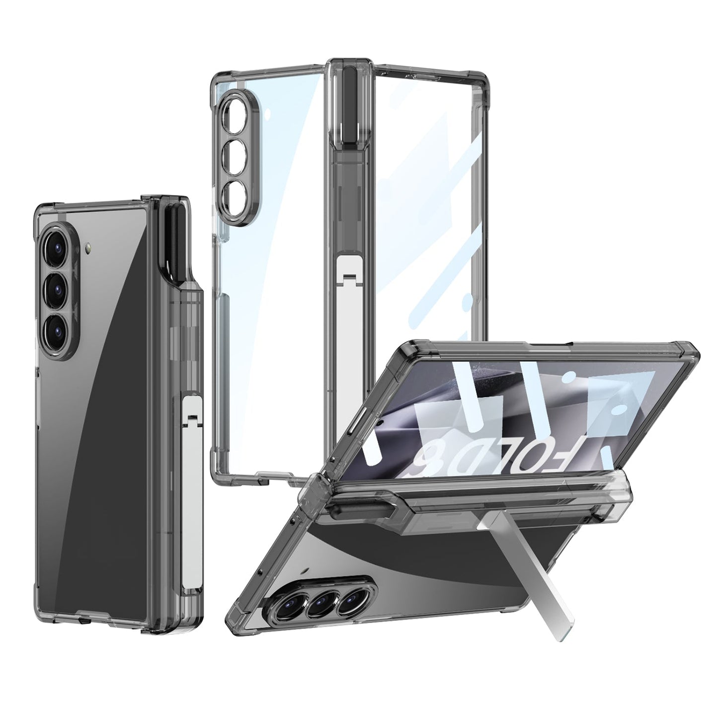 Magnetic Shockproof Phone Case With Pen Box For Galaxy Z Series