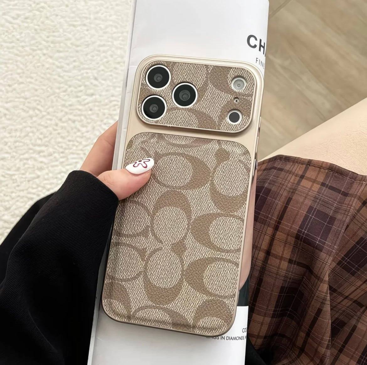 Icon Collection Premium Leather iPhone Case