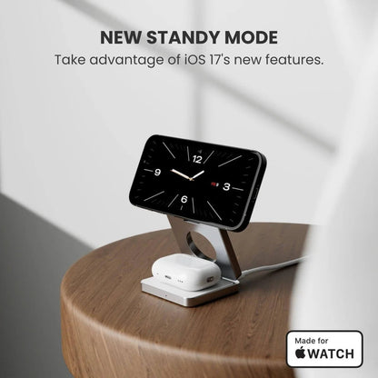 ChargeMaster Pro: The 3-in-1 Magnetic Power Station