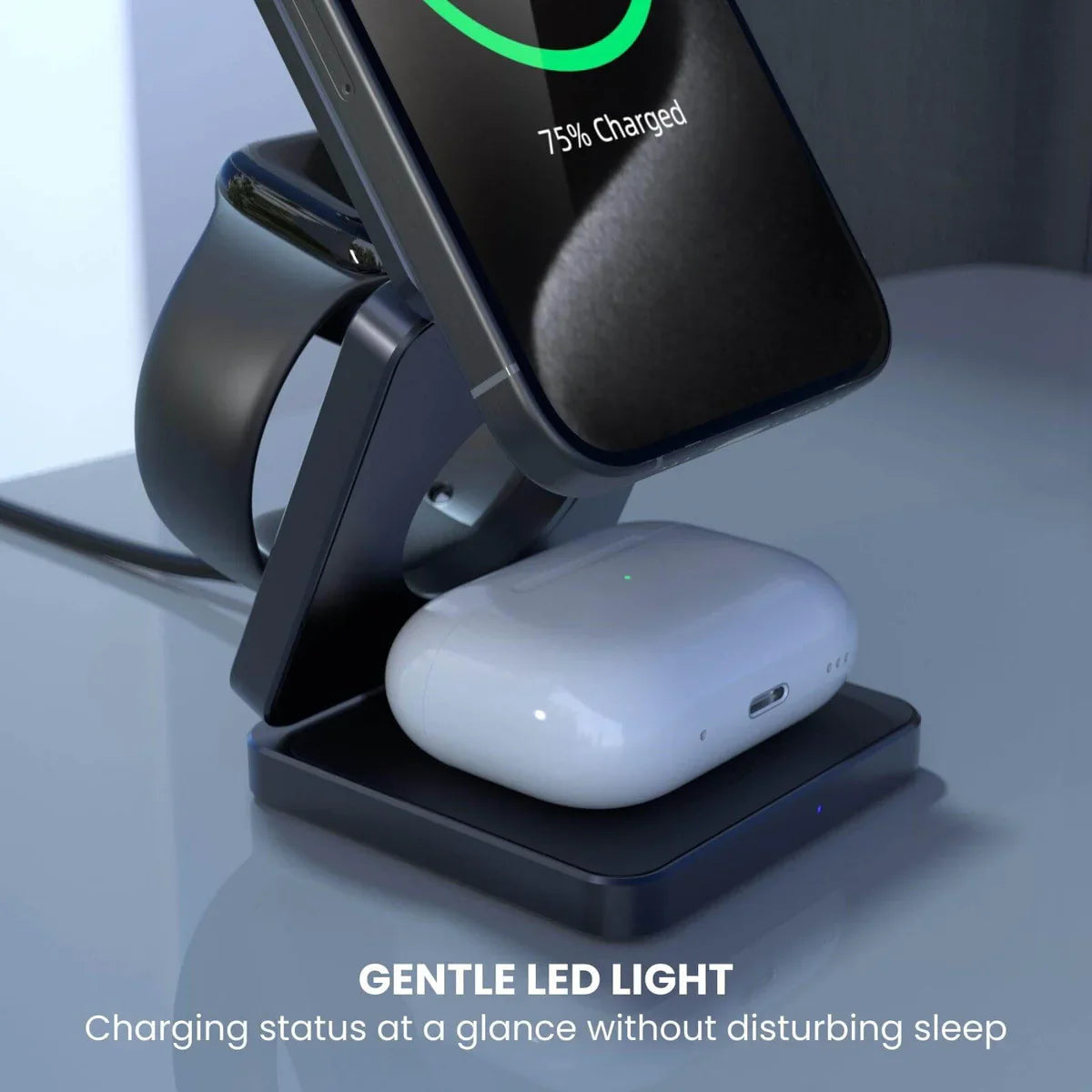 ChargeMaster Pro: The 3-in-1 Magnetic Power Station