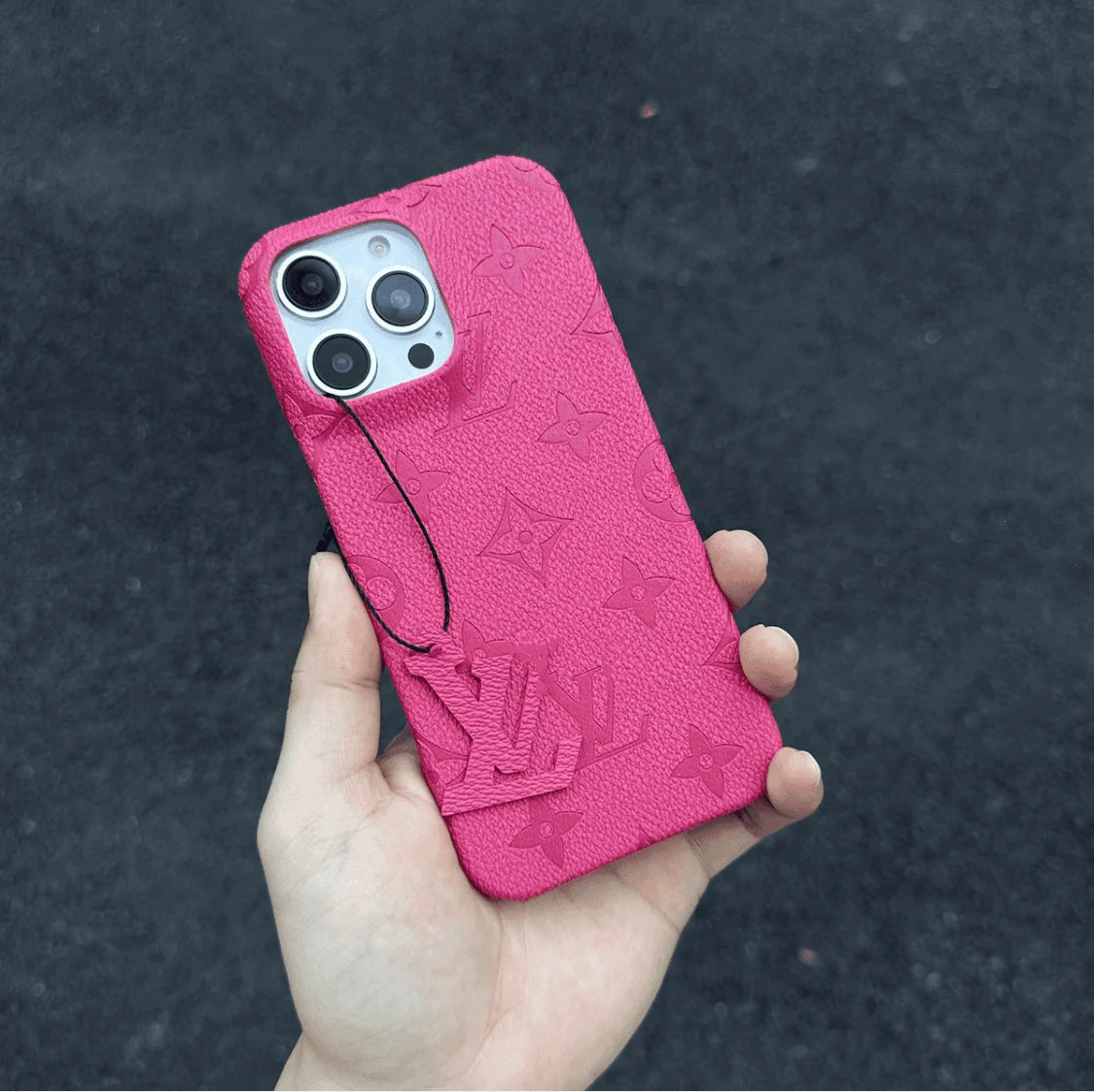 Luxury LV Premium Leather  iPhone Case