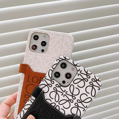 Luxury Leather Crossbody Lanyard