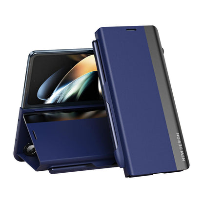 Magnetic Flip Leather Case With Stylus Slot For Galaxy Z Series