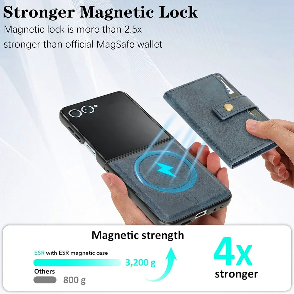 MagSafe Wallet Leather Case