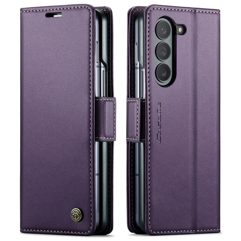 Luxury Flip Leather Case with Magnet for Z Fold