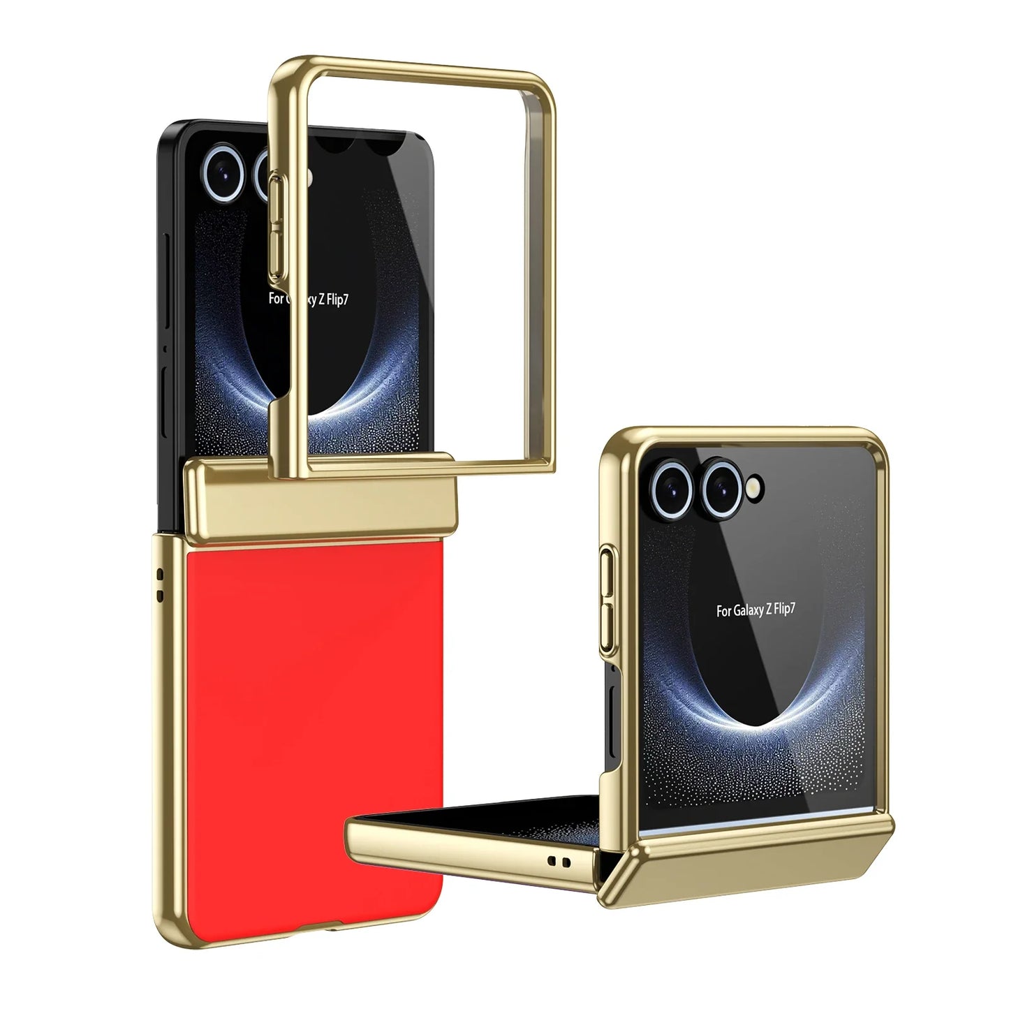 Metal Frame Case with Full Hinge Cover