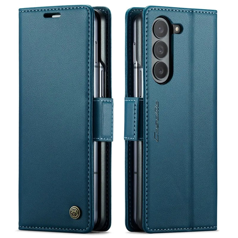 Luxury Flip Leather Case with Magnet for Z Fold