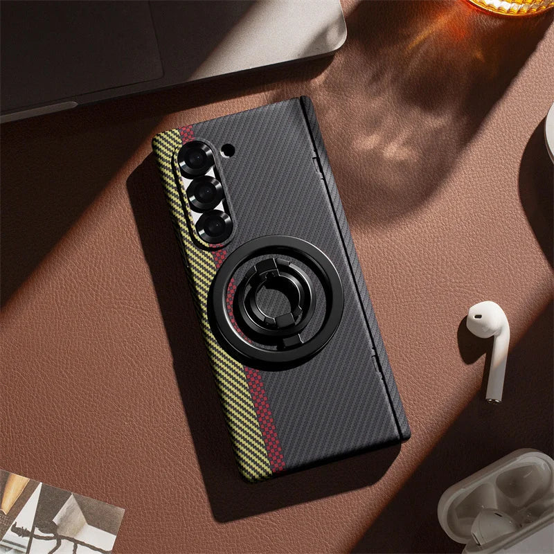360° Carbon Fiber Protective Case For Z Fold Series