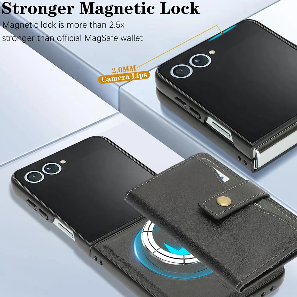 MagSafe Wallet Leather Case