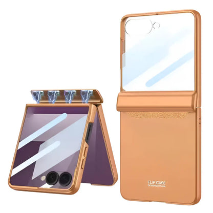 Magnetic Clear Hinge Case