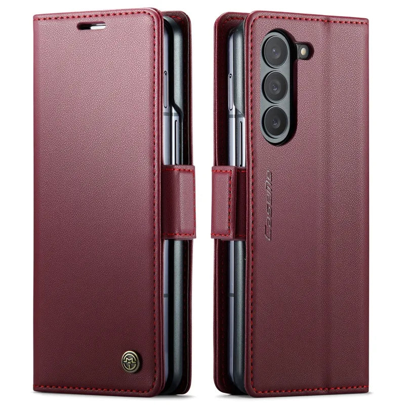 Luxury Flip Leather Case with Magnet for Z Fold