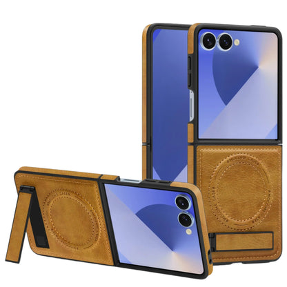 Elegant Leather Magnetic Stand Case