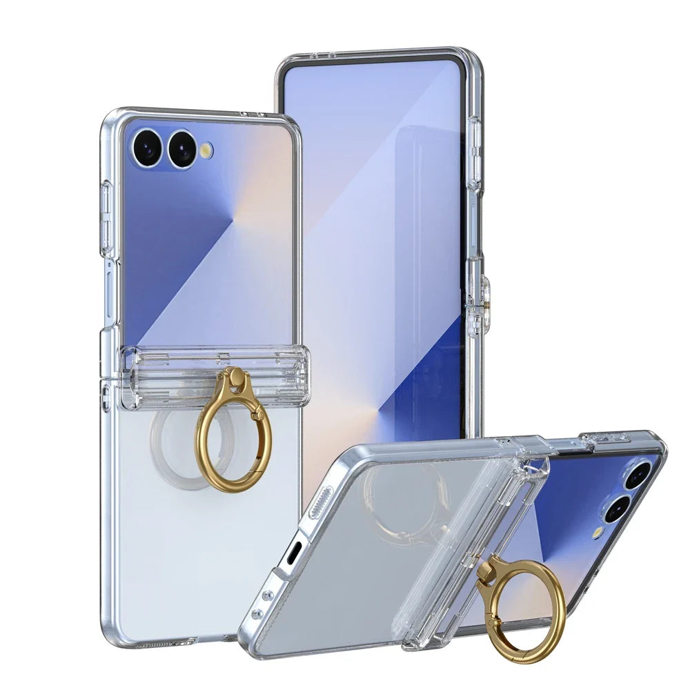 Ring Kickstand Clear Case