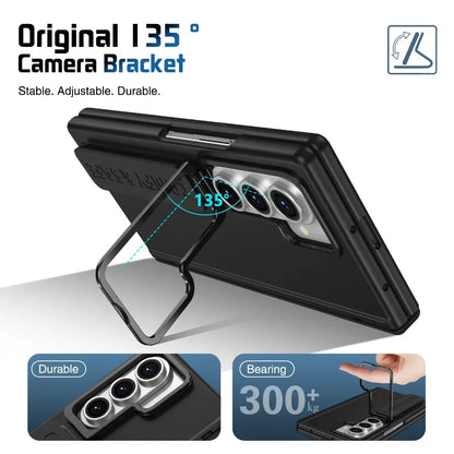 Shockproof Z Fold  Case with Kickstand