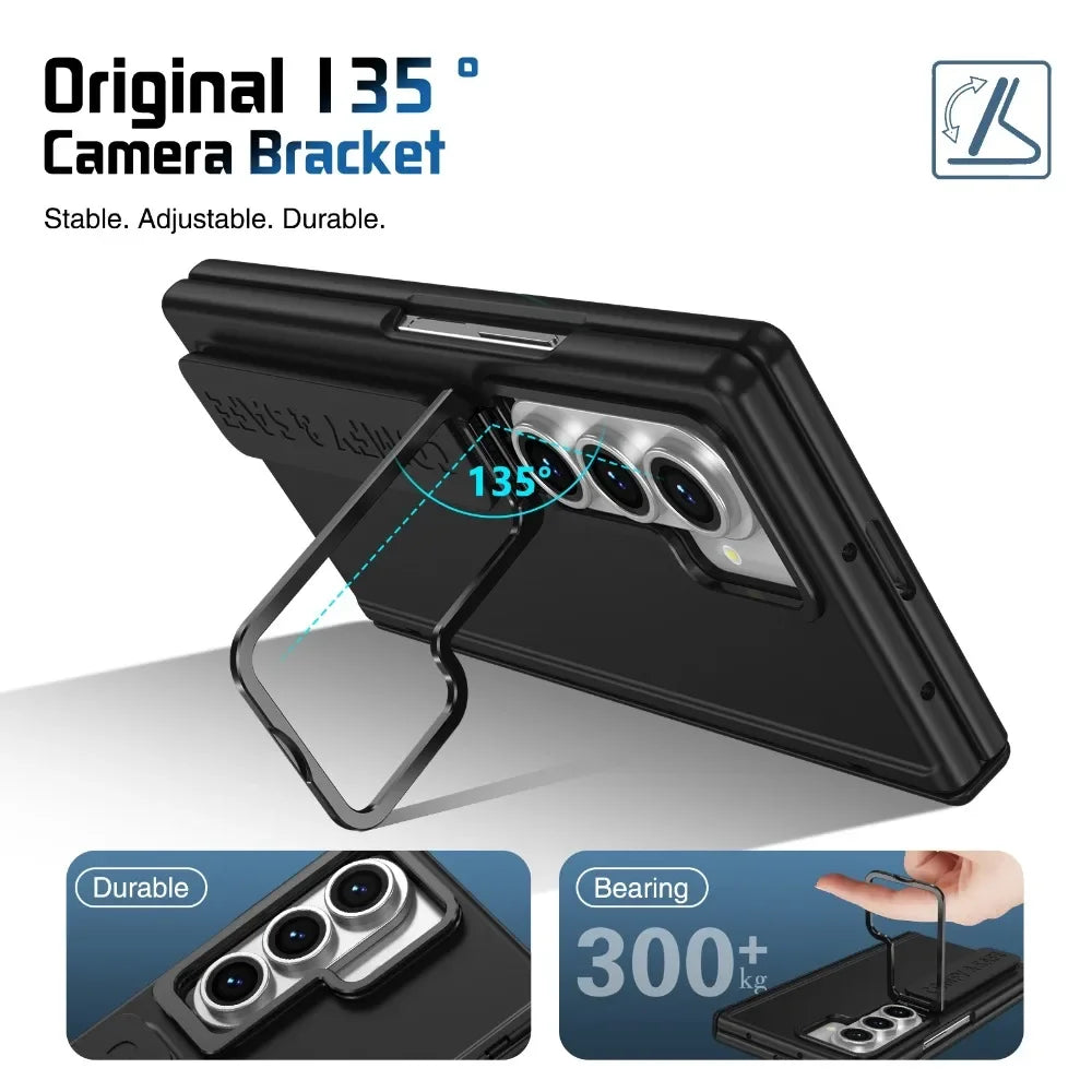 Shockproof Z Fold  Case with Kickstand