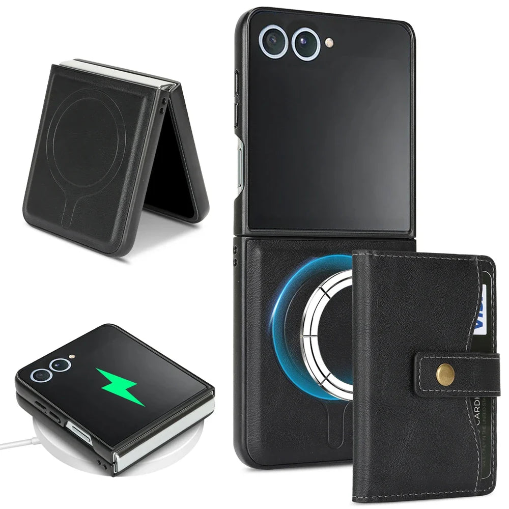 MagSafe Wallet Leather Case