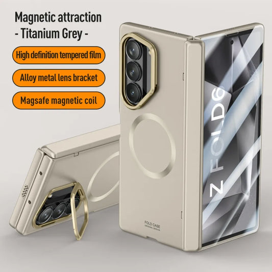 Magnetic Shockproof Case With Bracket And Full Protection Z Fold