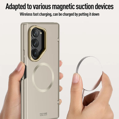 Magnetic Shockproof Case With Bracket And Full Protection Z Fold