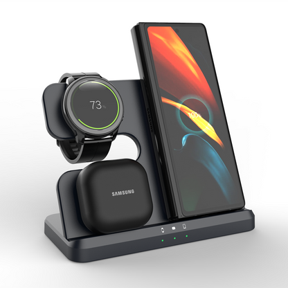 Z Fold: 3-in-1 Premium Charger for Watch, Buds & Phone