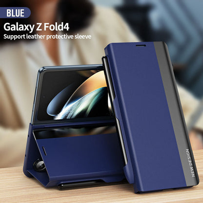 Magnetic Flip Leather Case With Stylus Slot For Galaxy Z Series