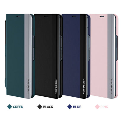 Magnetic Flip Leather Case With Stylus Slot For Galaxy Z Series