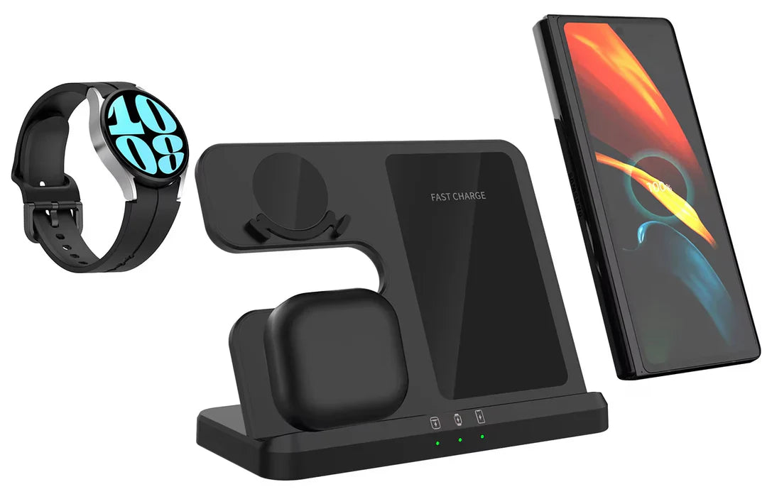 Z Fold: 3-in-1 Premium Charger for Watch, Buds & Phone