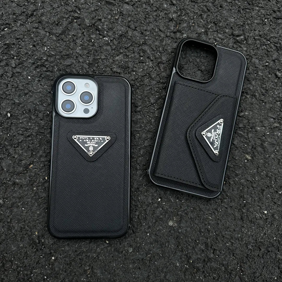 Premium Italian Luxury Wallet iPhone Case