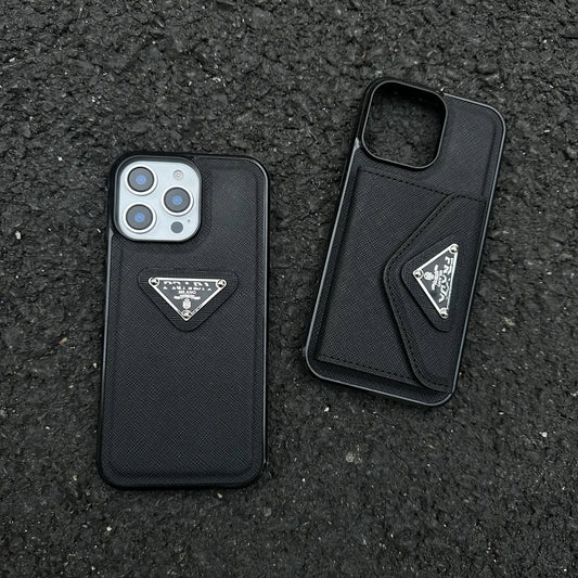 Premium Italian Luxury Wallet iPhone Case