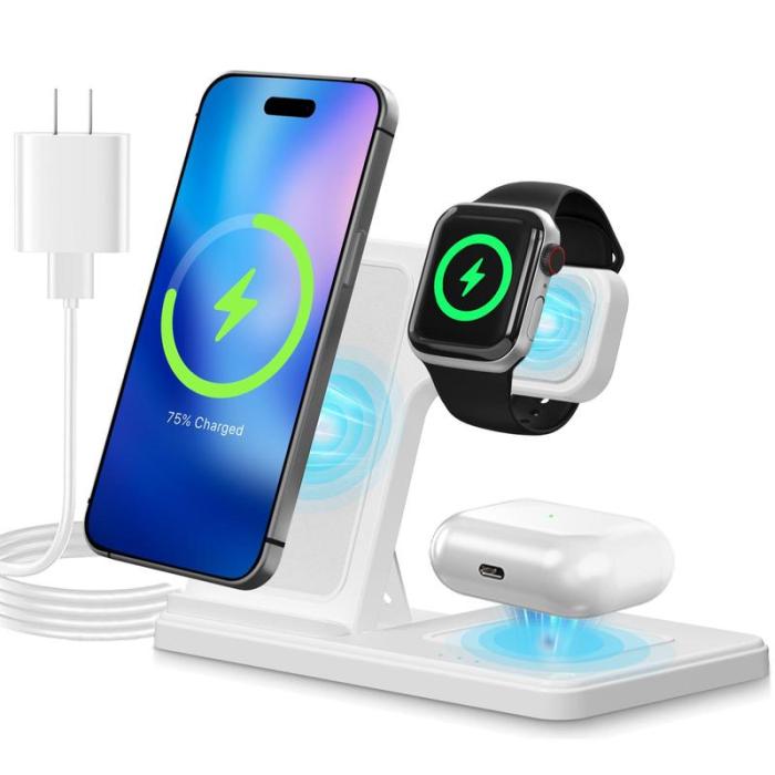 Universal 3-in-1 Pro Charging Station – Phone, Watch & AirPods