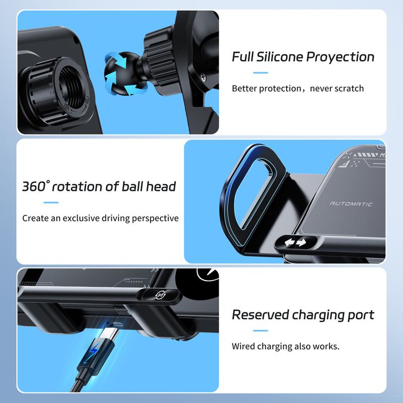 360 Rotating Fast Car Wireless Charger For Z Fold Series